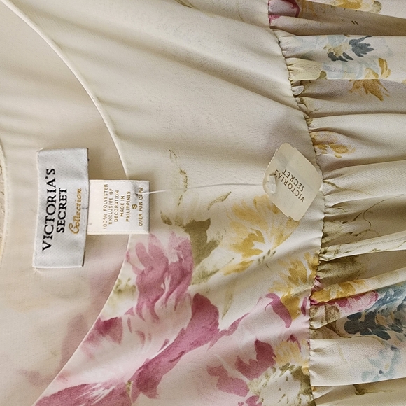 Victoria Secret's Antique Babydoll Floral Nightie - Picture 1 of 5